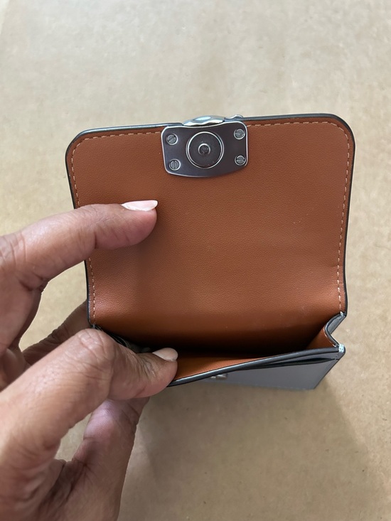 Coach | Bandit Card Case In Silver/grey Blue - Picture 8 of 10